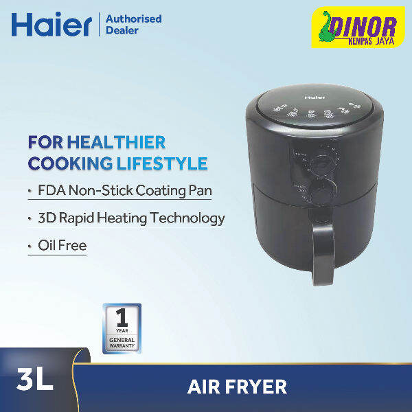Haier 3 Liter Digital Air Fryer HAAF30A Lazada