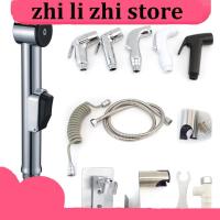 Protable white grey Toilet Sprayer shower head plastic self clean Handheld Bathroom wash Bidet Faucet Spray water hose holder