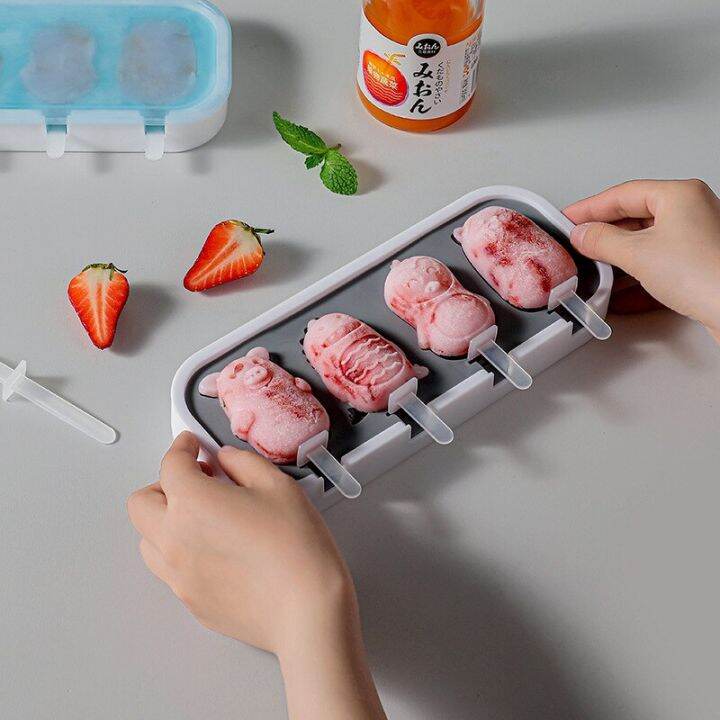 cartoon-silicone-ice-cream-mold-diy-popsicle-mold-ice-cube-tray-ice-pop-block-freezer-fruit-juice-dessert-maker-tool-for-kids-ice-maker-ice-cream-moul