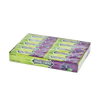 ริกลี่ย์ หมากฝรั่งดับเบิ้ลมินต์บลูเบอร์รี่มินต์ 15 กรัม (20 แท่ง)/Wrigley Double Blueberry Mint Chewing Gum 15 grams (20 sticks)