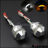 Motorcycle 25mm Bar End Blinkers Turn Indicators Light 1 quot; Handlebar LED Turn Signals For Harley Cafe Racer Chopper Bobber Custom