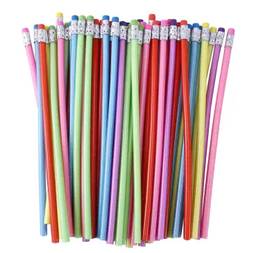 25 Pcs Soft Flexible Bendy Pencils Magic Bend Toys School Stationary  Equipment For Kids Party Bag