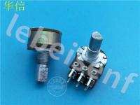 8pcs FOR WL 148-type Double Rotary Potentiometer B10K / Volume Potentiometer / 6 pin half-axis Handle Length 15MMF