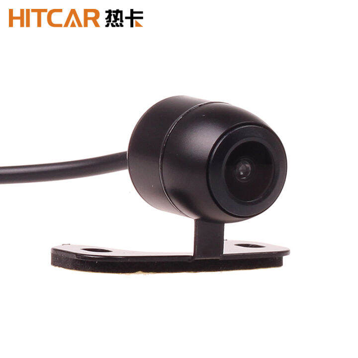 Mini Front View Parking Camera RCA Plug Wide Angle Waterproof Rear View