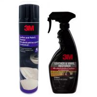 3M Leather &amp; Fabric Cleaner 600ml ผลิตภัณฑ์ทำความสะอาดเบาะหนัง + เคลือบเบาะหนัง