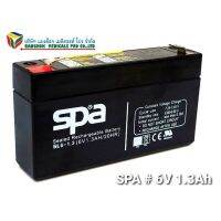 Battery SPA SL6-1.3    แตเตอรี่แห้ง - 6V 1.3Ah