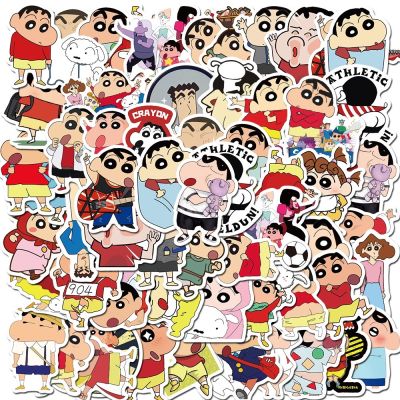 50PCS Shin Stickers Kawaii Cartoon Vinyl for Bottles Skateboard Laptop Sticker Packs