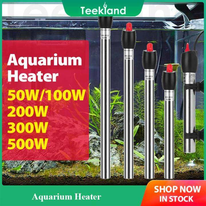 Teekland Stainless Steel Aquarium Heater Double Sealed Waterproof