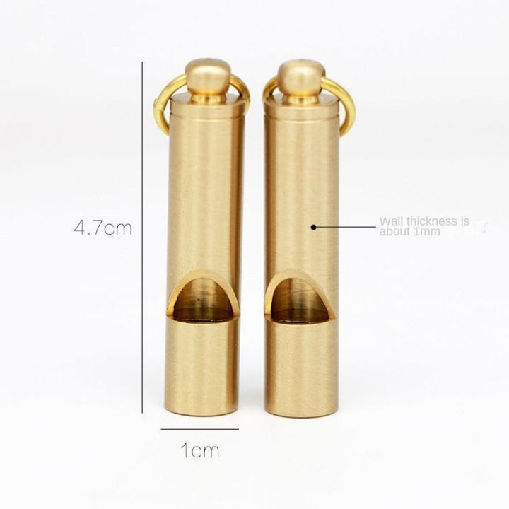 pure-copper-super-loud-whistle-outdoor-lifesaving-metal-high-margin-basketball-football-referee-training-brass-whistle-survival-kits