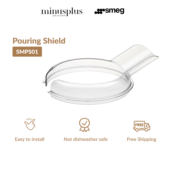 Smeg Accessories For Stand Mixer Pouring Shield Plastic Body not