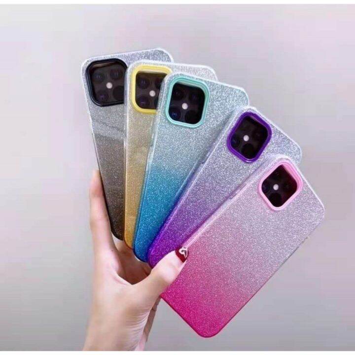 เคสกากเพชร-ทูโทน-3ชิ้น-samsung-a14-a34-a23-a53-a73-a13-a03-a33-s21fe-s22-s22plus-s22ulter-a03sเคสซัมซุง-เคสกันกระแทก-เคสโทรศัพท์