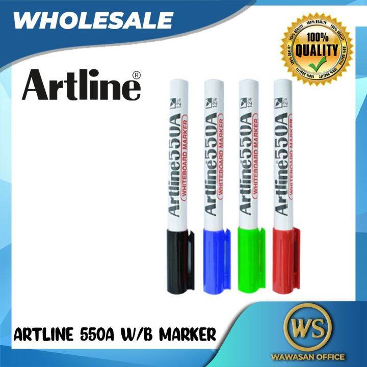 Artline 550A / 550 Whiteboard Marker Lazada