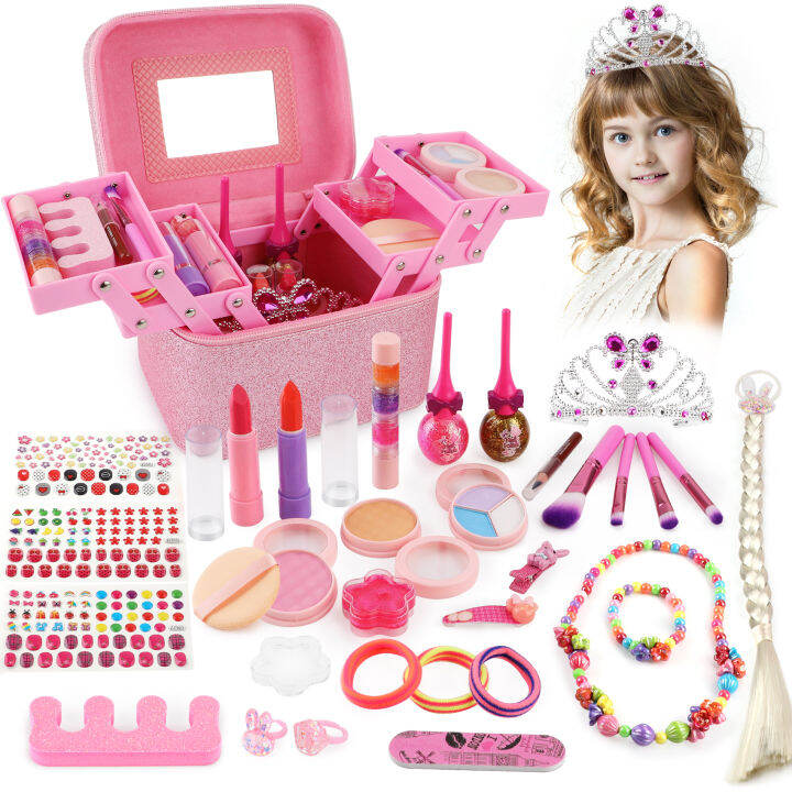 【Local stock】High-Quality Make up kit Complete Set kids girl 34 Pcs ...