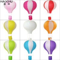 5PcsLot 3040cm Color Stripe Hot Air Balloon Paper Lantern Chinese Ball Wedding Decor Kids Birthday Holiday Party Decorations