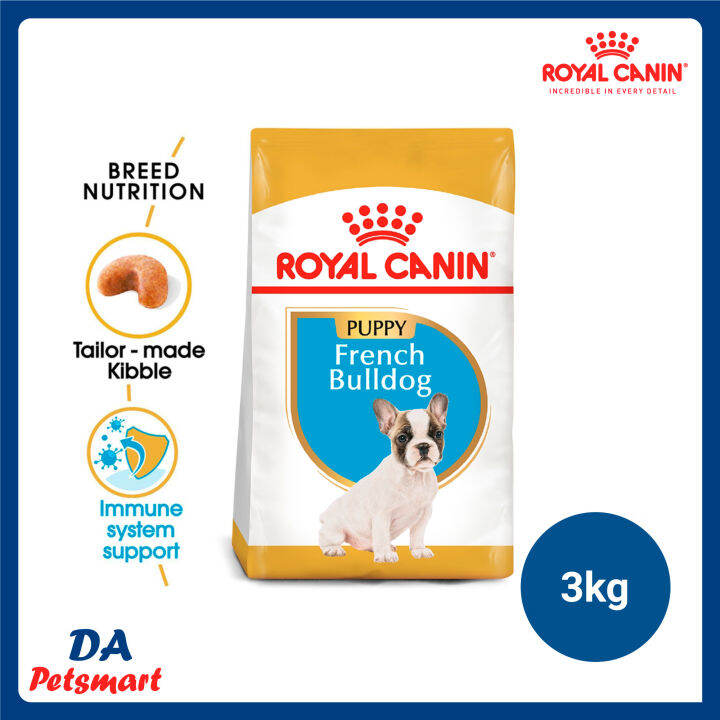 Royal Canin Dog Food French Bulldog Puppy 3kg Lazada