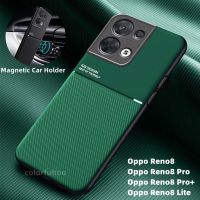 Matte Soft Case สำหรับ Oppo Reno8 Pro Plus 8Pro + 8Lite Reno8Pro Reno 8 5G หรูหราหนังเนื้อเคสโทรศัพท์ Ultra Slim Soft TPU กันชนกล้องป้องกันปลอก