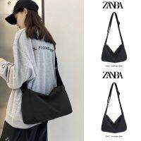 Zari Summer Casual Canvas Bag Womens 2023 New Japanese Style Large Capacity High-Grade Crossbody Tote Shoulder Bag