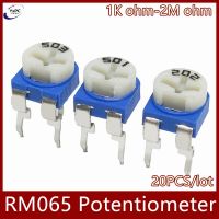 【CW】 10pcs RM065 065 1K 5K 10K 20K 50K 100K 200K 500K 1M 200 300 500 ohm Trimpot Trimmer Potentiometer variable resistor