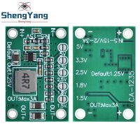 CA1235 3A โมดูลไฟฟ้าปรับได้ CA-1235โมดูลจ่ายไฟฟ้า1.25V 1.5/1.8/ 2.5/3.3V 5V เอาต์พุต5-16V อินพุต Step-Down