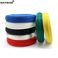 ✤☂ 5M/10M PTFE Silver Plated Wire 30AWG 10AWG High Purity OFC Electronic HiFi Audio Speaker Headphone DIY Signal Copper Cable