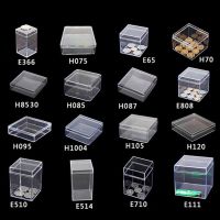 Clear Acrylic Storage Boxes Candy Box Wedding Party Gift Packing Containers For Jewelry Necklaces DIY Nail Tools Storage Boxes