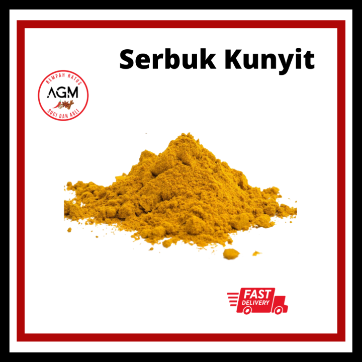 AGM SERBUK KUNYIT/ TURMERIC POWDER 250G / 500G / 1KG READY STOCK | Lazada