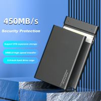 2.5 Inch SATA SSD HDD Enclosure USB3.0 Mobile Hard Drive Cases Portable External Hard Drive Case for Laptop