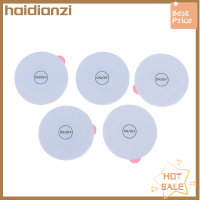 Haidianzi สติกเกอร์เรืองแสงรูปขวดไฟ6ซม.,แจกันประดับแก้ว LED สำหรับงานแต่งงานเครื่องดื่มปาร์ตี้คริสต์มาสปีใหม่จำนวน5ชิ้น