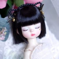 สไตล์ใหม่1/3 1/4 1/6 1/8 Bjd วิกผมสั้นน่ารักสายอุณหภูมิสูง SD สำหรับตุ๊กตา BJD ผมตุ๊กตาอุปกรณ์เสริม