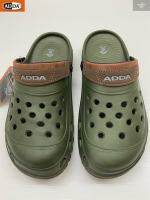 ADDA รองเท้าแตะลำลองแบบสวมหัวโตรุ่น 5TD24-M1 สีเขียว SIZE 7-10