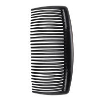 2 Pcs Black Plastic Comb Hair Clip Clamp for Ladies