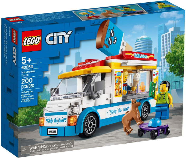 Lego City 60253 - Ice-Cream Truck - Bộ Xếp Hình Lego Xe Bán Kem | Lazada.Vn