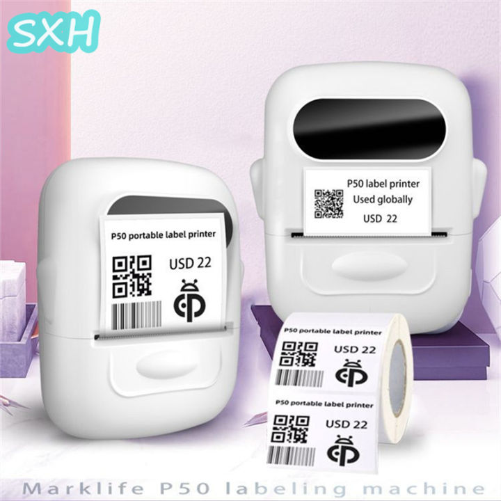 sxh-เครื่องพิมพ์แถบบาร์โค้ด-p50สำหรับบ้านและธุรกิจ