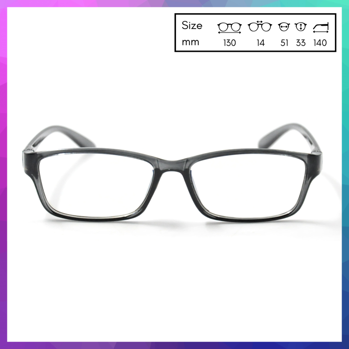 แว่นสายตายาว-แว่นสายตา-แว่นอ่านหนังสือ-กรอบแว่น-สวมใส่สบาย-น้ำหนักเบา-กรอบแว่นสีใส-แว่นตา-ใส่ได้ทั้งหญิงและชาย-พร้อมส่ง-by-fullcart