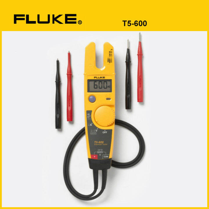 FLUKE T5-600 Digital Clamp Meter Electrical Tester with Current Check ...