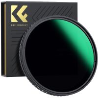 K F Concept 67mm 72mm 77mm 82mm Variable ND Filter ND8-ND128 (3-7 Stops) HD Hydrophobic VND Filter for Camera Lens No X Cross