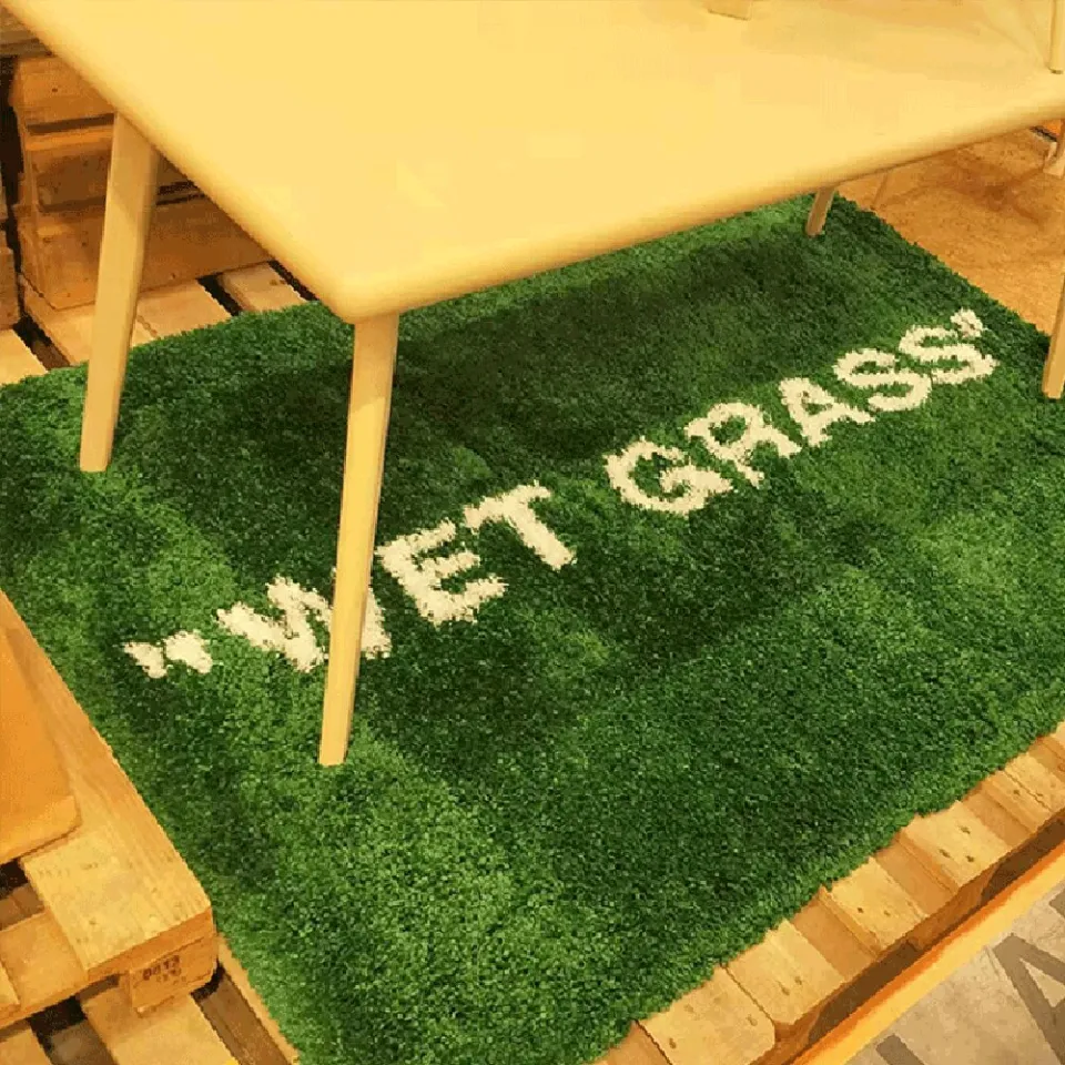 Area Rug, Wet Grass Letter Rug Carpet, Living Room Decoration Carpet,  Bedroom Bedside Bay Window Area Rugs Sofa Floor Mat Rugs, Green - Temu New  Zealand