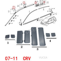 สีดำหลังคารถชั้นวางกระเป๋าหมวกลบลบปกเหมาะสำหรับฮอนด้า CRV CR-V 2007 2008 2009 2010 2011