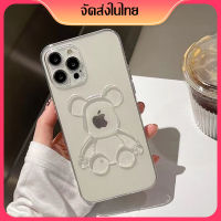 ❤️เคสไอโฟน❤️เคสโทรศัพท์มือถือ เคสไอโฟน3D เคส ลวดลายสามมิติ Violent Bear เคส IPhone11 เคสiPhone13 เคสไอโฟน11 เคสไอโฟน7พลัส Straight Side เคสiPhone12Promax เคสi11 Case 8พลัส IPhone7 เคสไอโฟนPROMAX 7 Plus 8 Plus X XR XS Max SE 2020