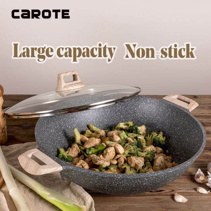 Carote Nonstick Frying pan 28cm DieCast Two Handles cookware PFOA