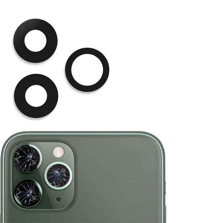 กล้องหลังเหมาะสำหรับ Apple 12 Pro Max อะไหล่กระจกกล้องถ่ายรูปหลังสำหรับซ่อมแก้วแตกขนาดมินิ12