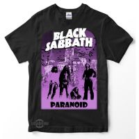 PRIA T-shirt / Premium Tshirt BLACK SABBATH 3 - PARANOID / Mens Womens T-Shirts / Band Shirts / Metallica Acdc | Kaos / Premium Tshirt BLACK SABBATH 3 - PARANOID