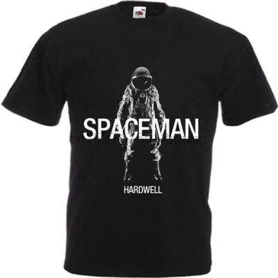 ใหม่ล่าสุด เสื้อยืดลําลองแฟชั่น แขนสั้น พิมพ์ลาย Hardwell Spaceman Dtg คุณภาพสูง ของขวัญ สําหรับผู้ชายS-5XL  0T6Z