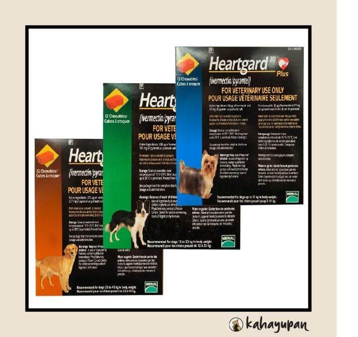 Heartgard Plus Deworming Chewables for Large Dogs 23-43kg | Lazada PH