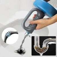 Bathroom Sewer Pipe Blockage Cleaner Pipe Dredger Hair Clogging Plumbing Tool Kitchen Sink Sewer Drain Unblocker Pipe Cleaner Traps Drains