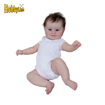 Hobบี้ทารกแรกเกิดตุ๊กตาเด็ก,ขนาด50ซม. นุ่มเหมือนจริงพร้อมขาที่เคลื่อนไหวได้น่ารัก