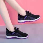 Giày sneaker thể thao nữ buộc dây siêu nhẹ V223