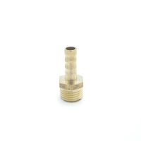 6mm OD Hose Barb x M10x1 Metric Male Thread Brass Barbed Pipe Fitting Coupler Connector Adapter Splicer For Fuel Gas Water