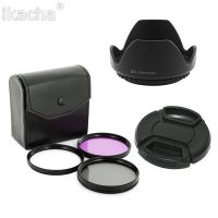 49 52 55 58 62 67 72 77 mm Lens cap Lens Hood UV CPL FLD Filter Set for Nikon D600 D3200 D3100 D7000 D5100 D80 DSLR Camera Filters