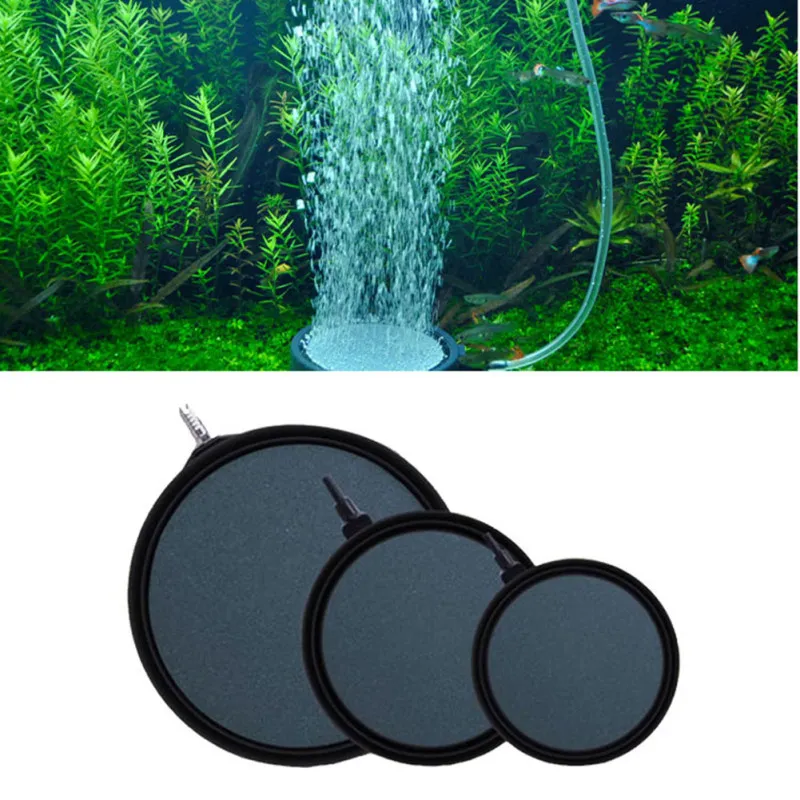 Air Stone Bubble Disc Oxygen Aerator for Pond Aquarium Fish Shrimp